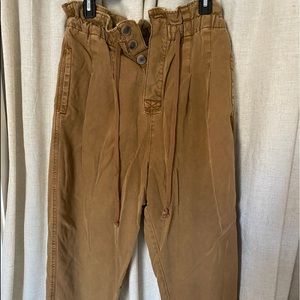 Free people paper bag pants